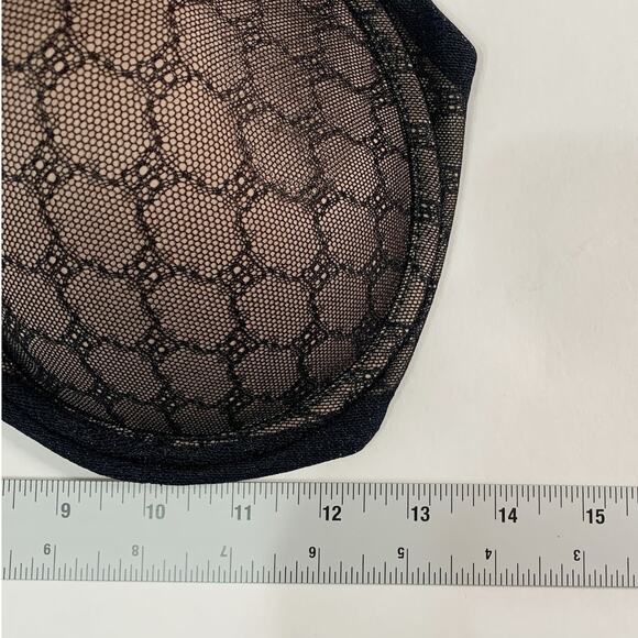 Soma 38D Stunning Support Geo Lace Full Coverage Bra Underwire Comfort - Picture 6 of 6